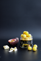NoCrap Hvide Chokolade kugler med Passionsfrugtcreme