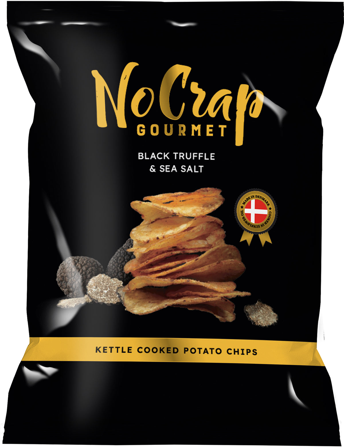 NoCrap Kettle Cooked Chips Black Truffle & Sea Salt