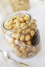 Lille Eksklusiv Popcorn Buffet m. 5 varianter gourmet popcorn inkl. glaskrukker