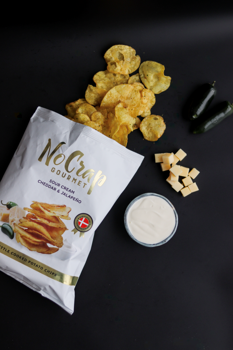 NoCrap Kettle Cooked Chips SourCream, Cheddar & Jalapeño