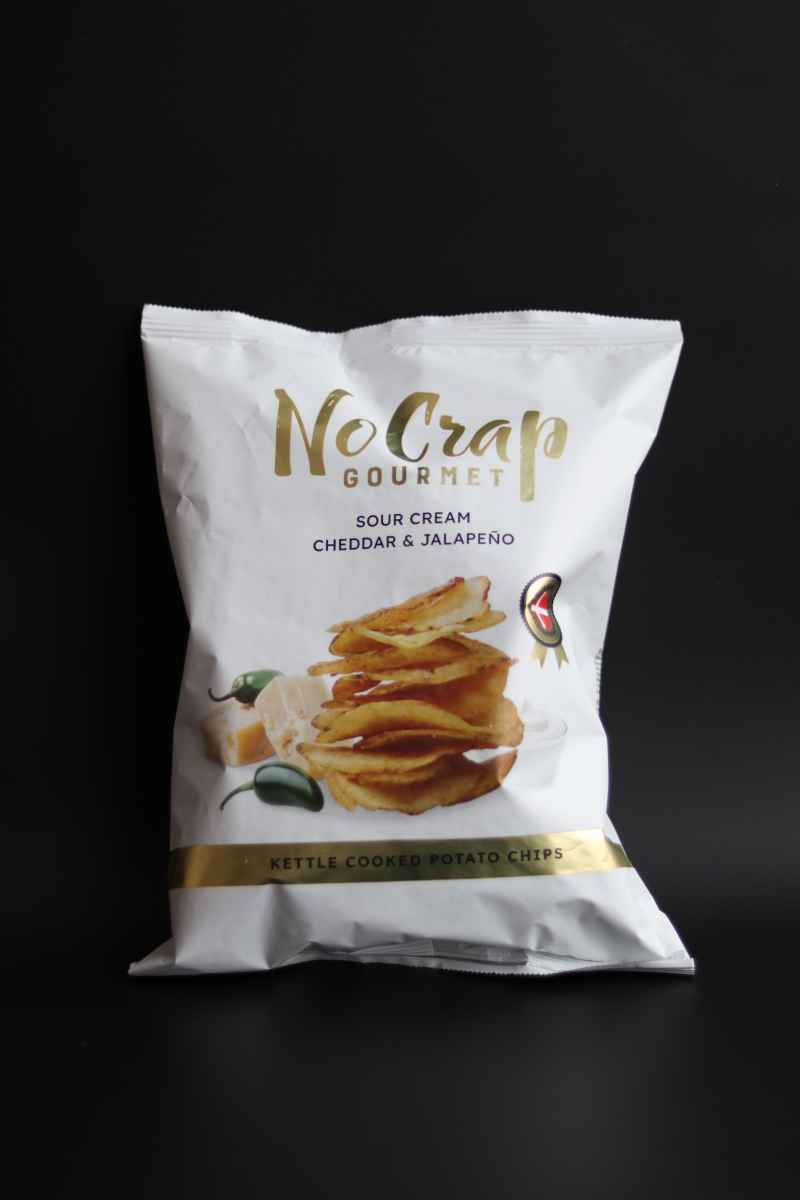 NoCrap Kettle Cooked Chips SourCream, Cheddar & Jalapeño